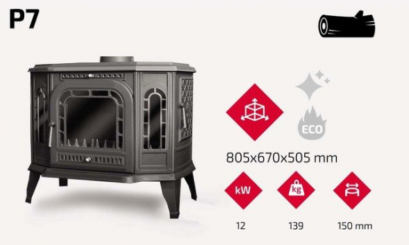 Печь P7 EKO Kaw-Met