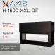 Каминная топка H1600XXL DF axis