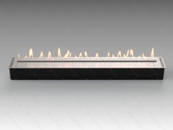 Автоматический биокамин Lux Fire Smart Flame 2000 RC INOX